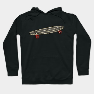 Skateboarding T-Shirt and Apparel Longboard Skateboard Hoodie